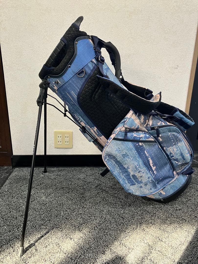 FDMTL x master-piece GOLF キャディーバッグ・デニム柄