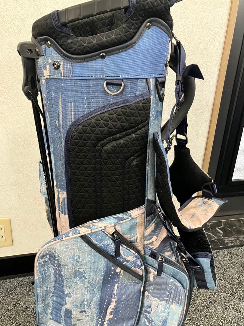 FDMTL x master-piece GOLF キャディーバッグ・デニム柄