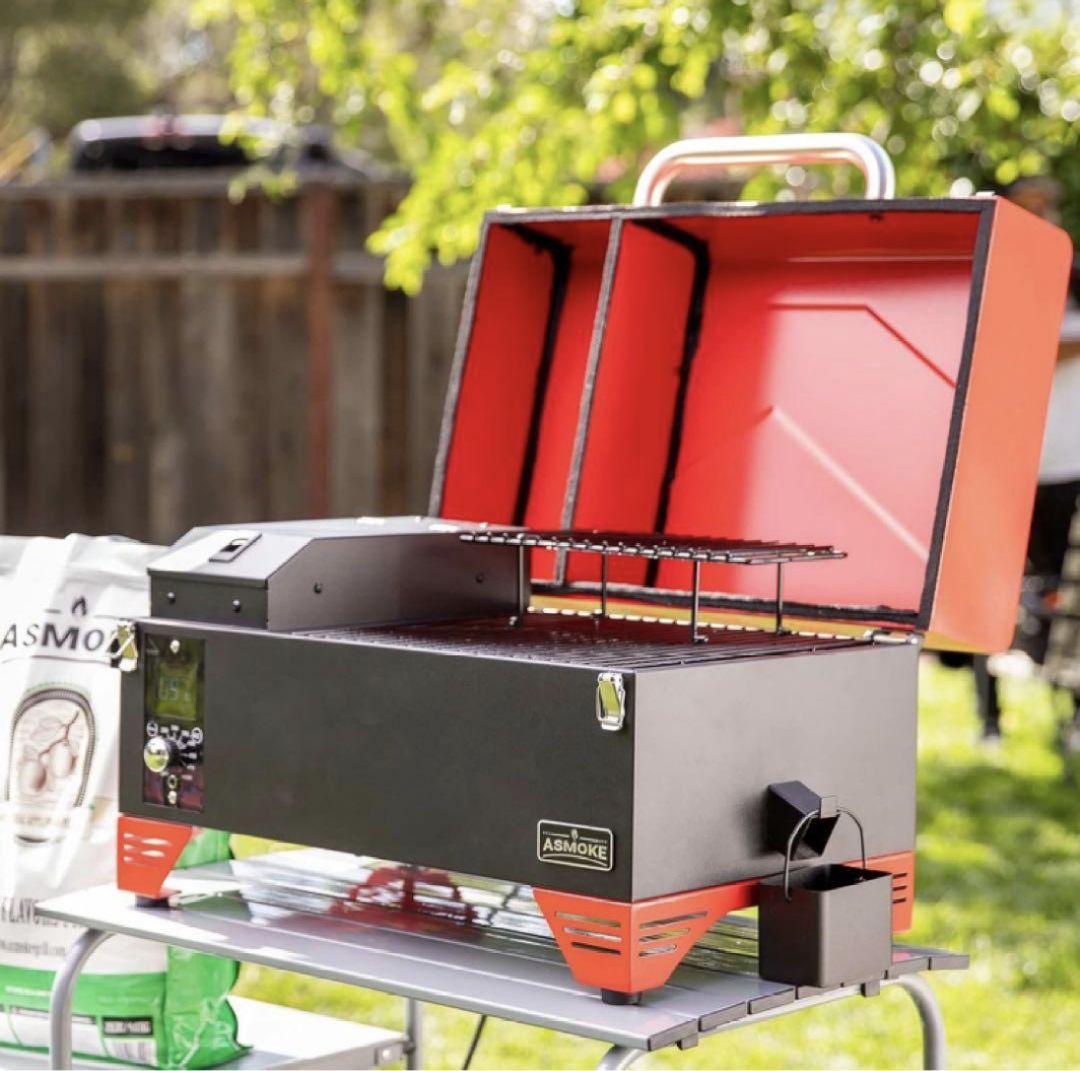 未開封 ASMOKE AS300 グリル 8in1 BBQ 燻製 キャンプ