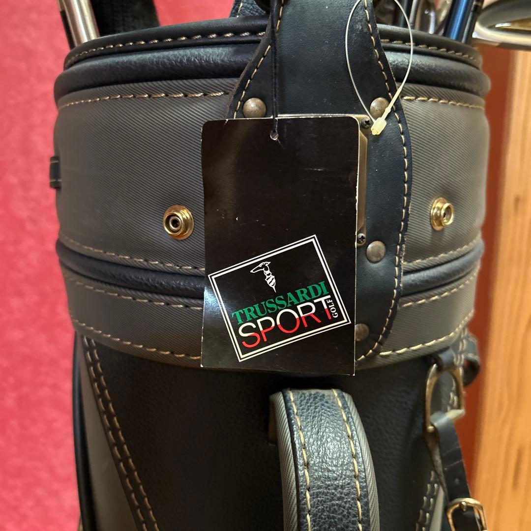 左利き用ゴルフ　フルセット　TRUSSARDI GOLF ブラック　ほぼ未使用品