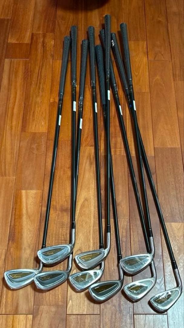 左利き用ゴルフ　フルセット　TRUSSARDI GOLF ブラック　ほぼ未使用品