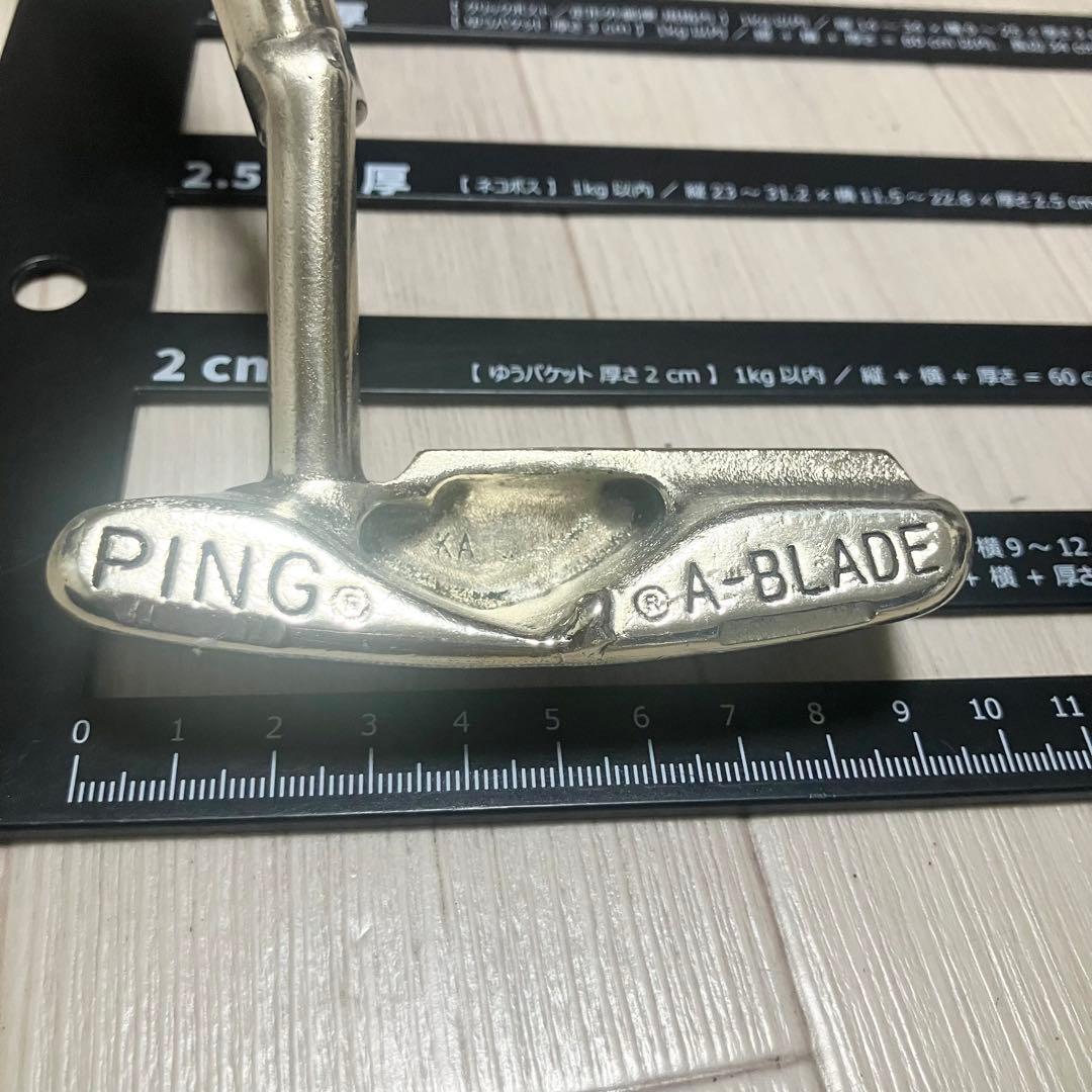 磨きクリーニング済/PING A-BLADE ピン ゴルフパター グリップ新品