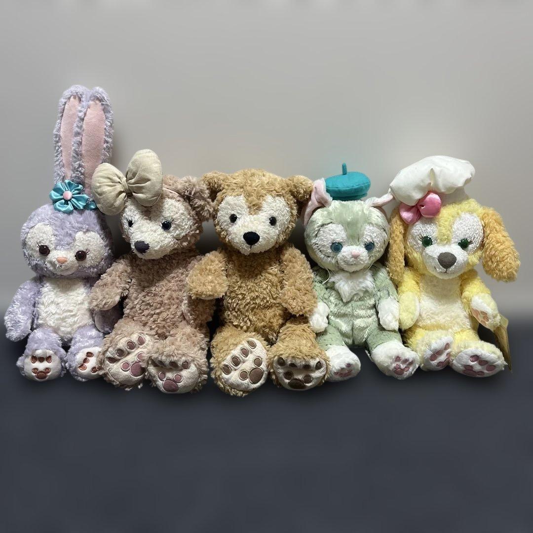 ダッフィー&フレンズ ぬいぐるみ Sサイズ　香港　ディズニーシー　正規品　美品