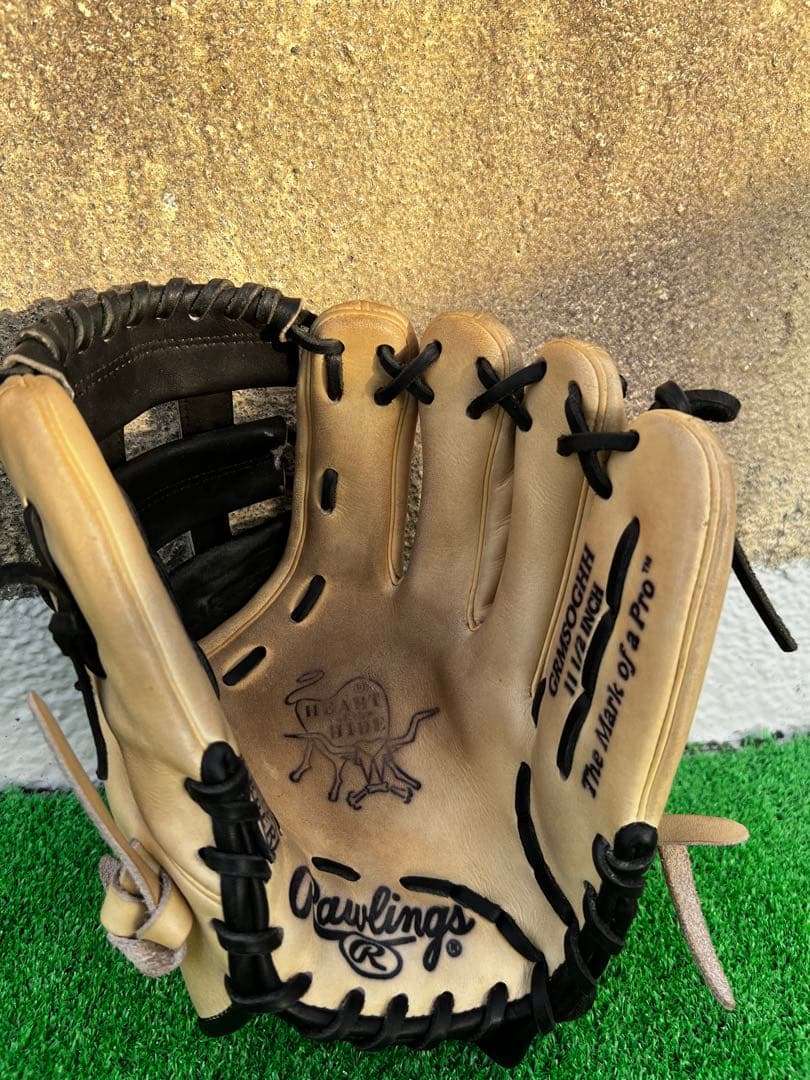 Rawlings 軟式グローブ　オーダー　内野手用