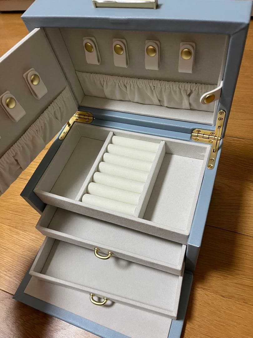 Francfranc ジュエリーボックス S ブルー