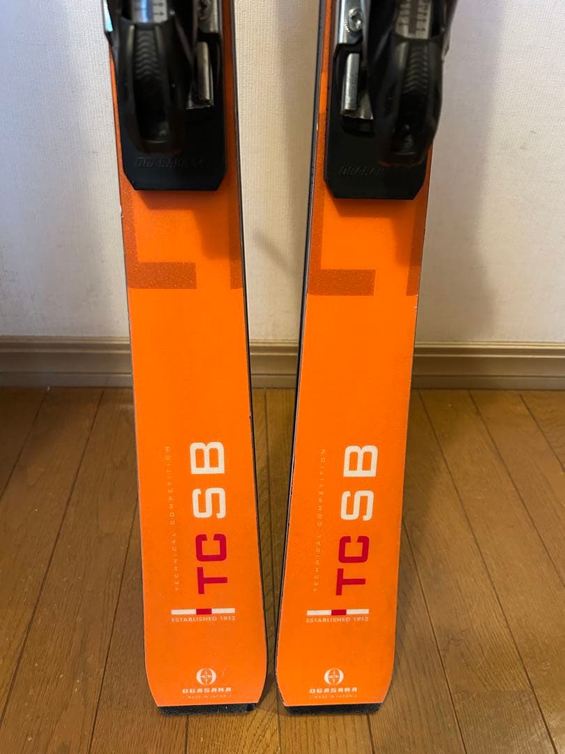 OGASAKA TC SB スキー板 オレンジ