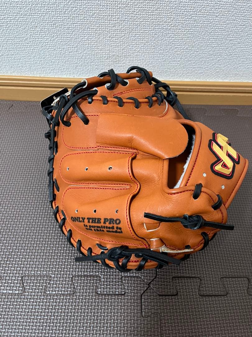 新品未使用　ハタケヤマ　硬式キャッチャーミット　甲斐モデル