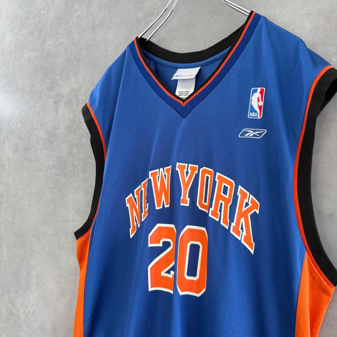Reebok KNICKS HOUSTON ♯20 ヒューストン ゲームシャツ