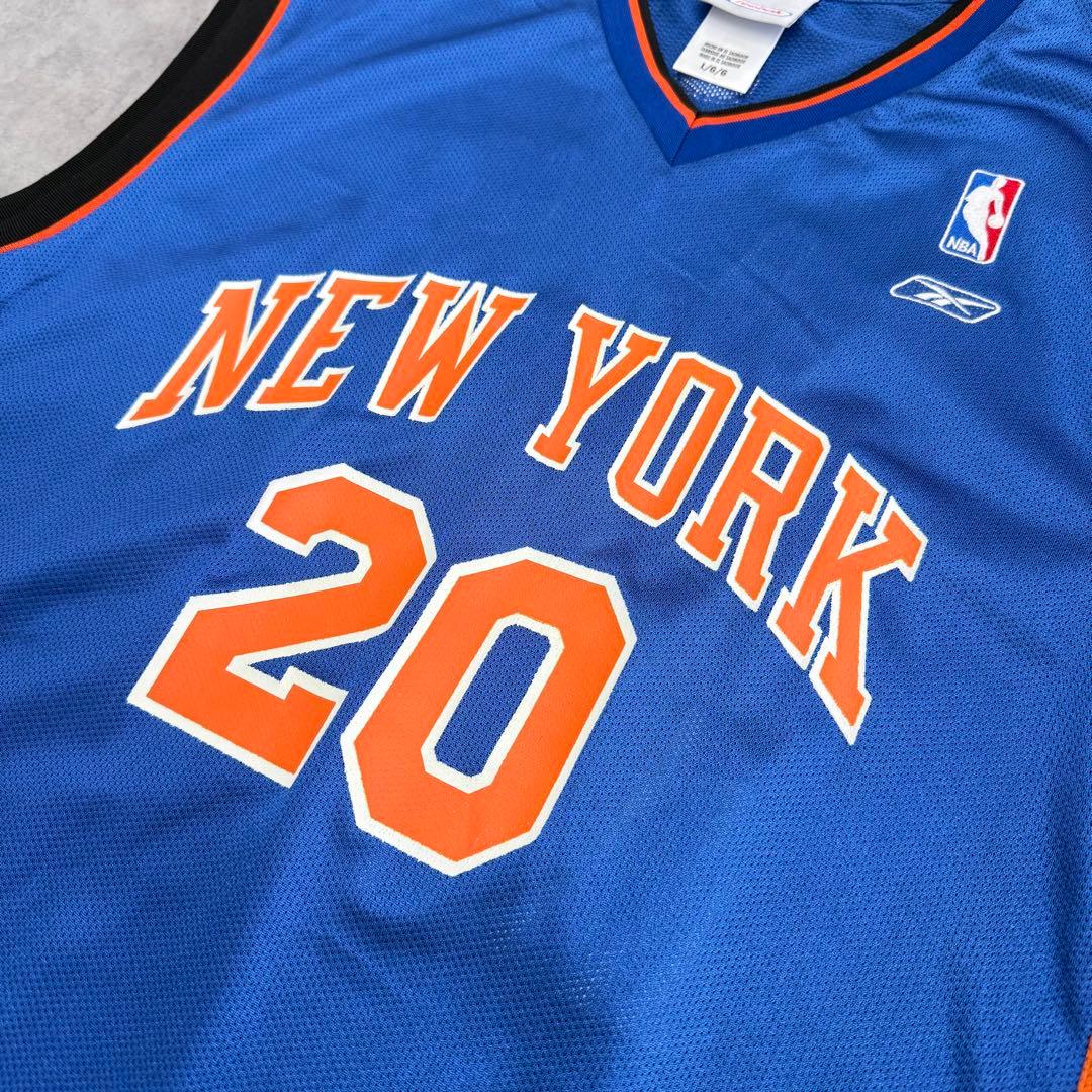 Reebok KNICKS HOUSTON ♯20 ヒューストン ゲームシャツ