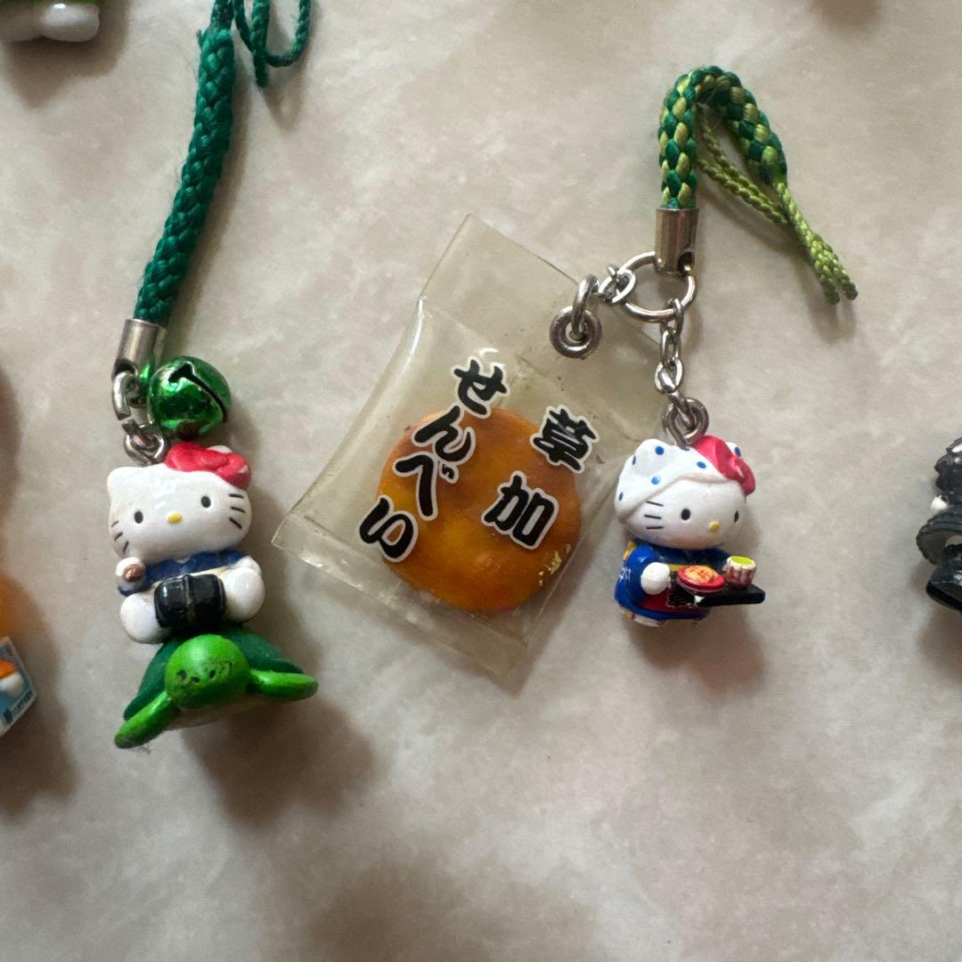 ご当地　キティ ストラップ　根付け まとめ売り