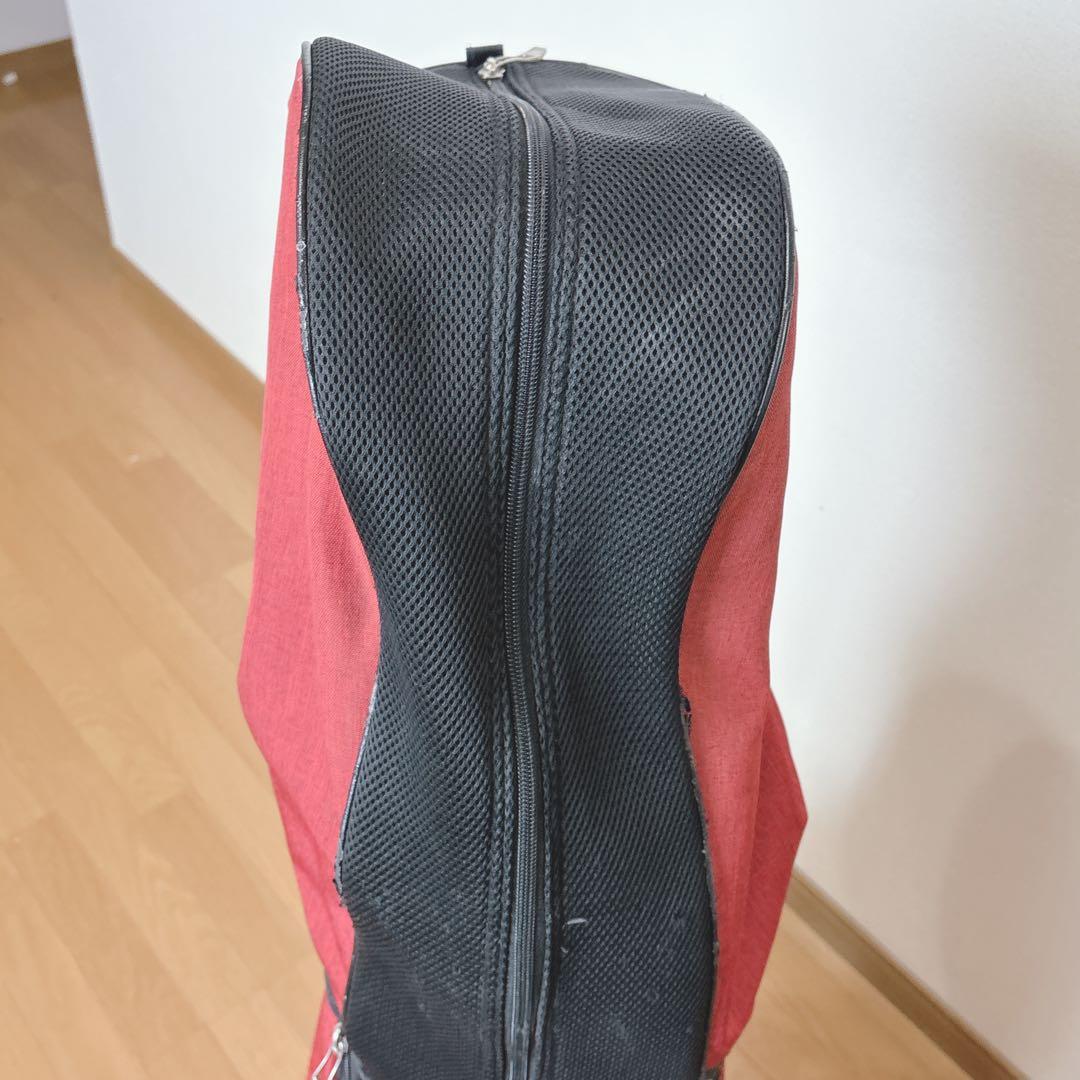 K418 XXIO キャディバッグ 赤 2020年モデル