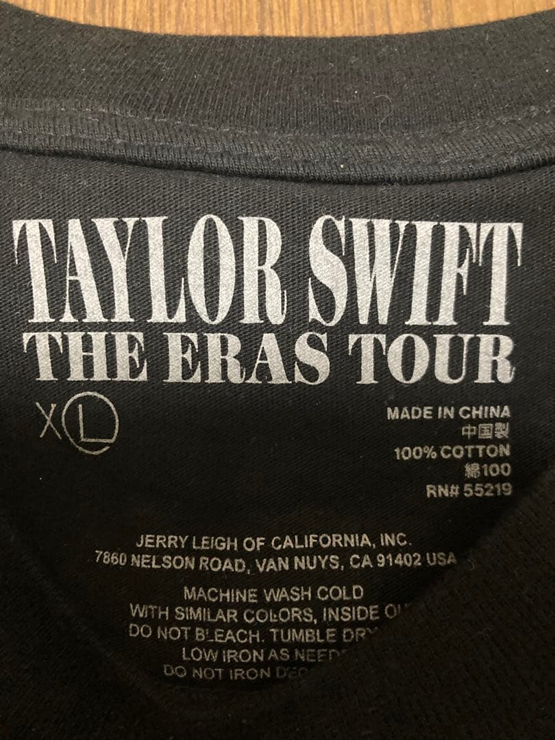 TAYLOR SWIFT THE ERAS TOUR Tシャツ XL タオル