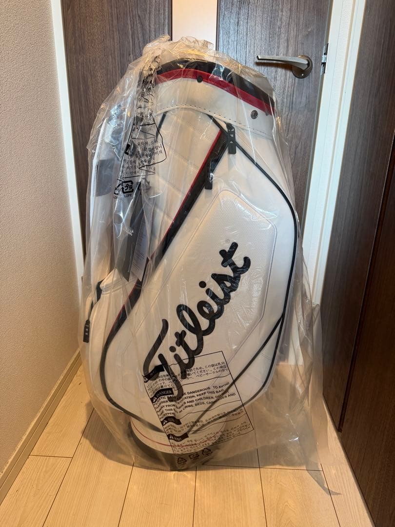 Titleist ホワイトキャディバッグ 未使用