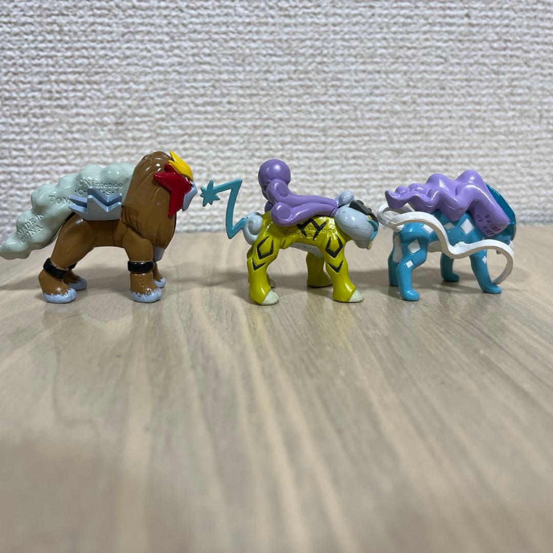 ポケモン　エンテイ　ライコウ　スイクン　三犬　モンコレ　旧　初期