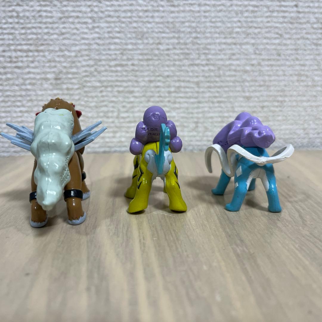 ポケモン　エンテイ　ライコウ　スイクン　三犬　モンコレ　旧　初期