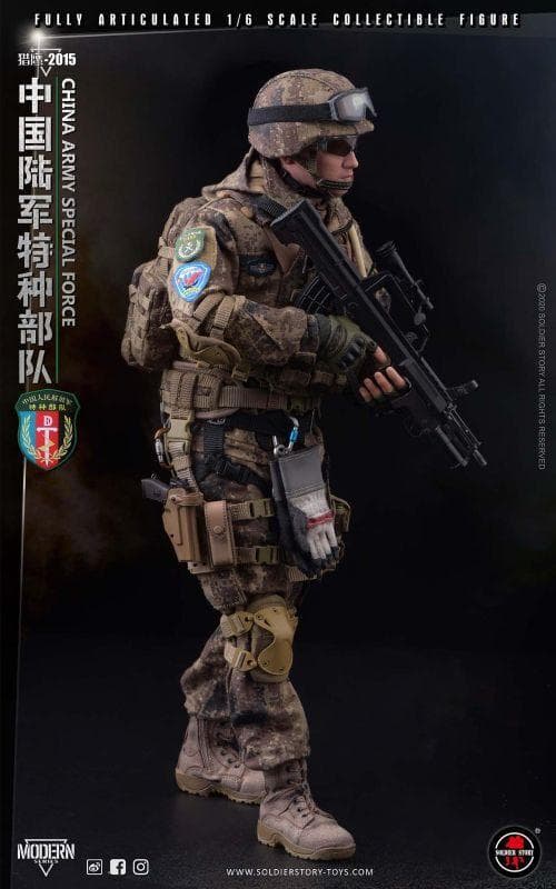 1/6 中国人民解放軍 陸軍特殊部隊 ”ファルコン 2015” （SS119）