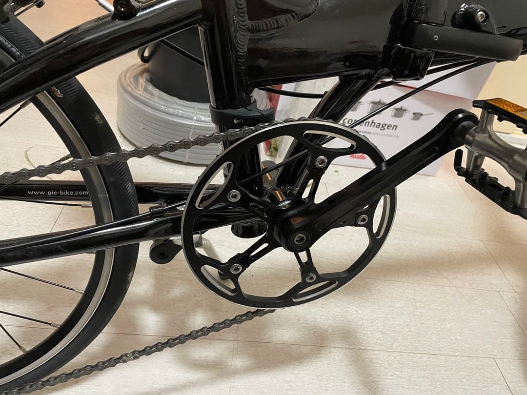 RENAULT 折りたたみ自転車 ブラック