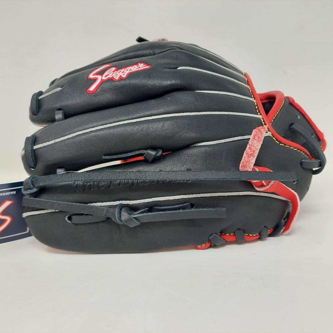 久保田スラッガー 少年軟式グローブ LT25-GJ5 J6H型 レッド×ブラック