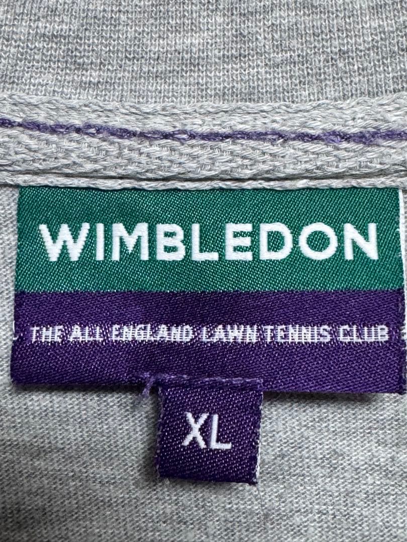 【希少】ヴィンテージWIMBLEDON テニスTシャツ ブルーXL