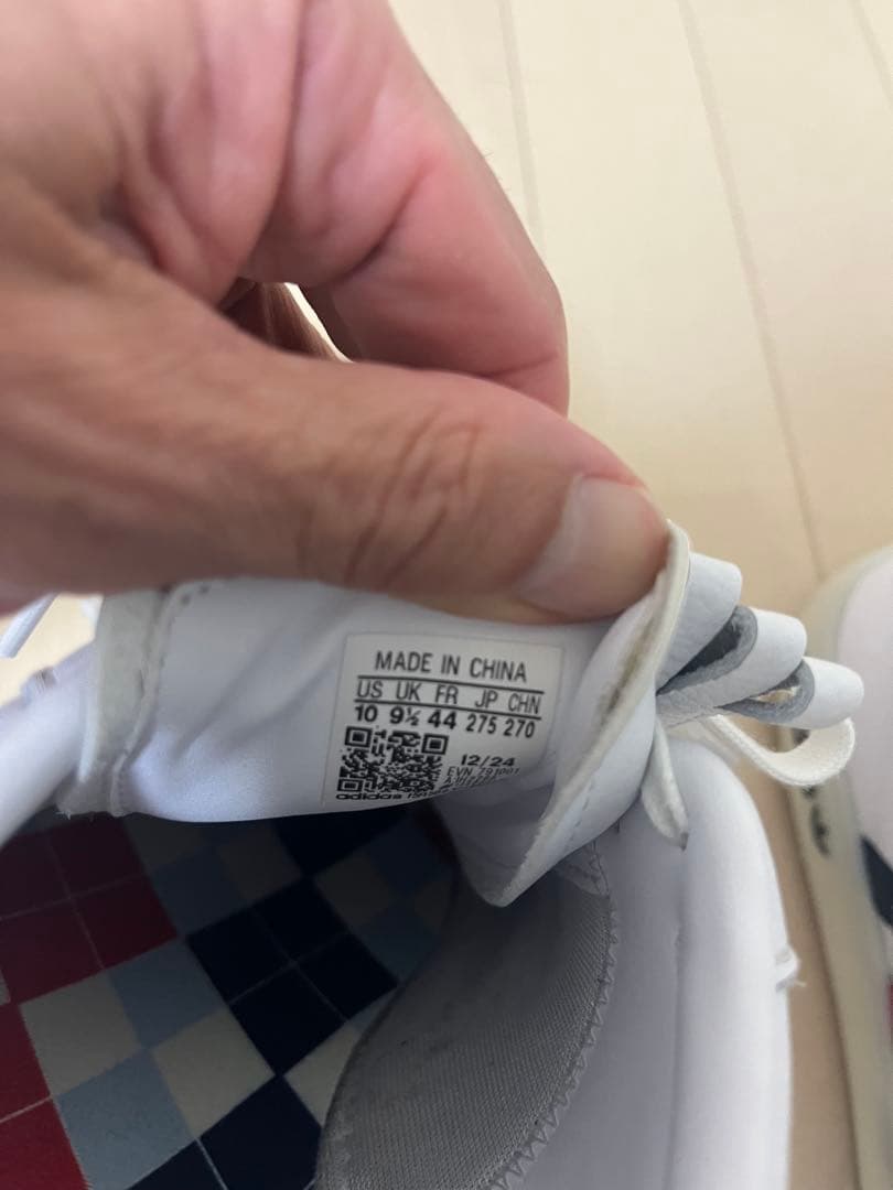 アディダスゴルフ　キルティ付27.5cm adidas originals