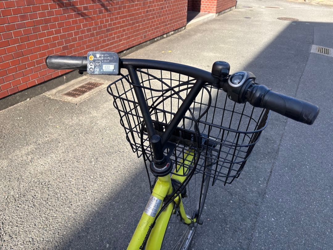 Panasonic 電動アシスト自転車 ライムグリーン