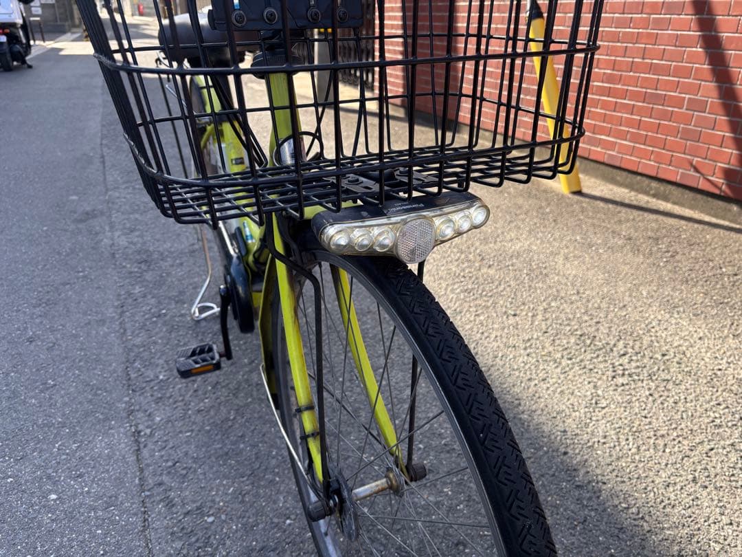 Panasonic 電動アシスト自転車 ライムグリーン