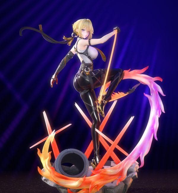 イヴリン 1/7 ゼンレスゾーンゼロ ゼンゼロ ガレキ 未塗装未組立
