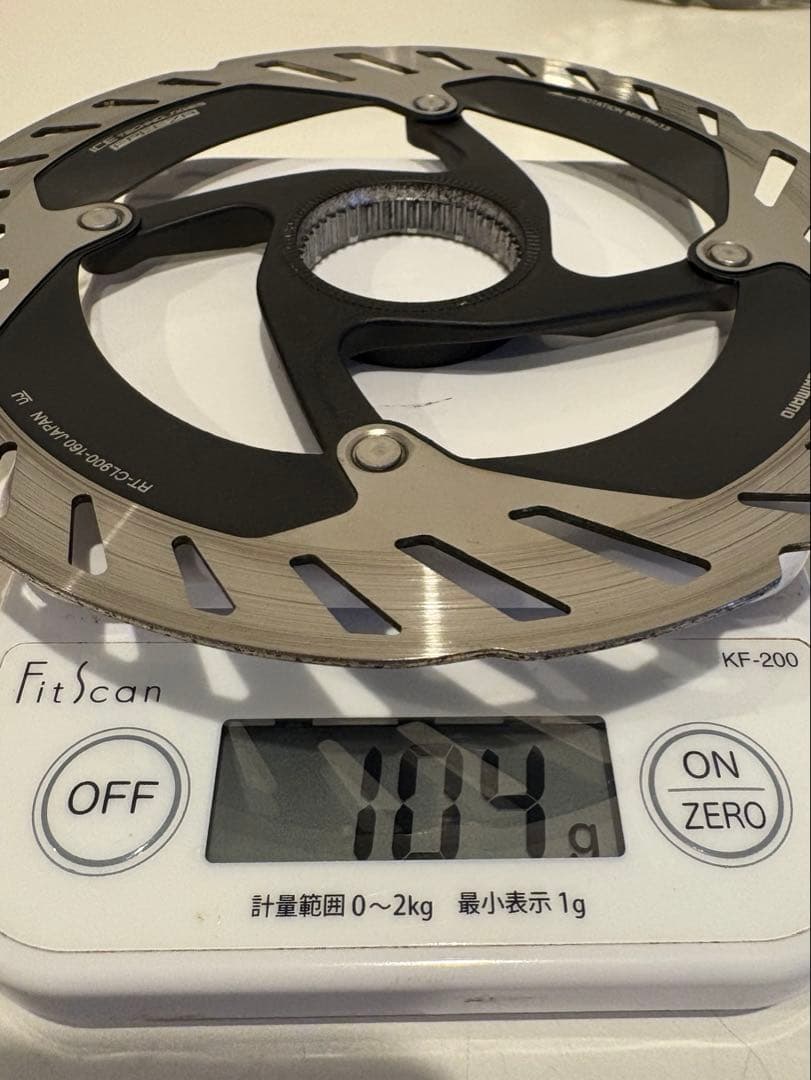 SHIMANORT-CL900ディスクブレーキローター 160、140mmセット