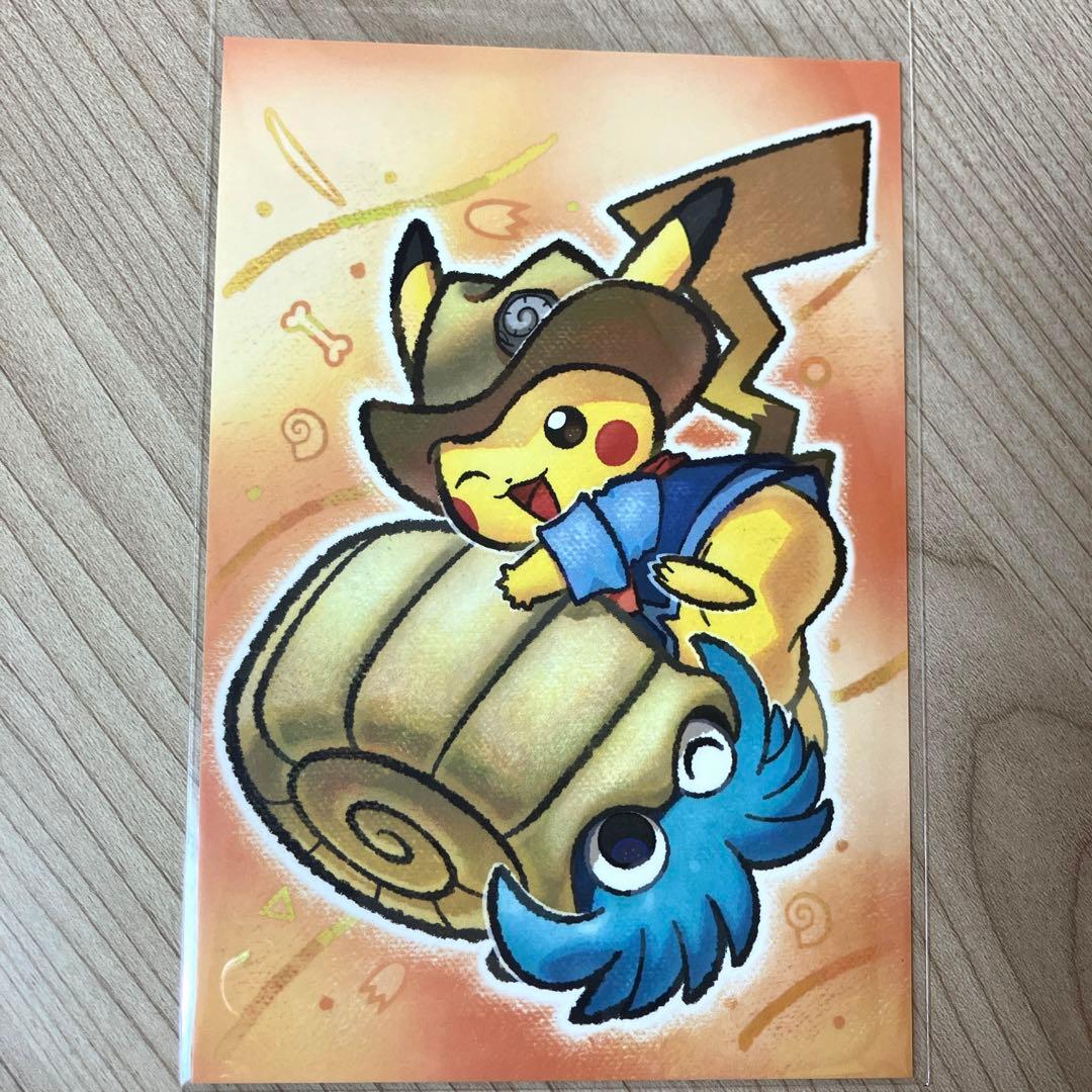 ポケモン化石博物館　ポストカード　6種類　コンプリート　3セット 合計18枚