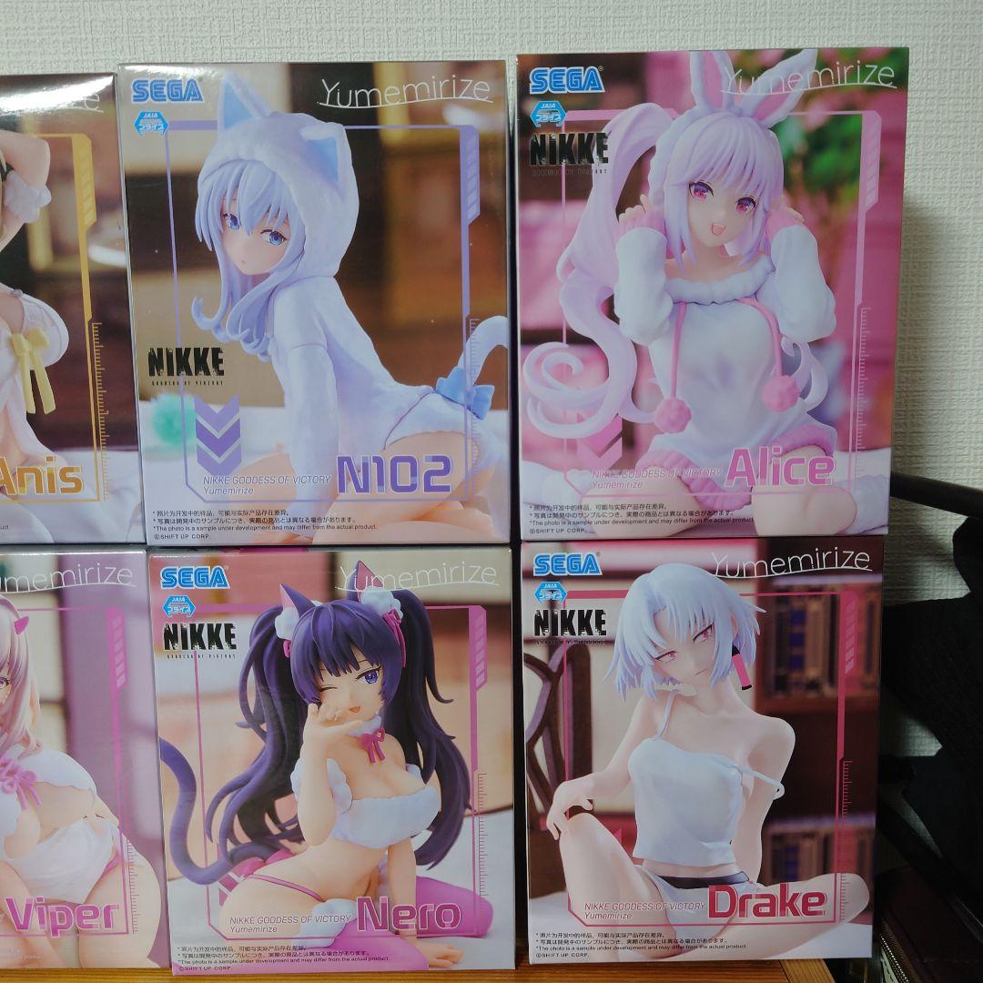 ★新品未開封★勝利の女神 : NIKKE フィギュア 8個セット