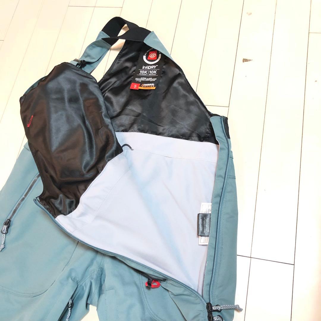 686 スノーボード　スキー　ビブパンツM Gore-Tex ak Rtg 並