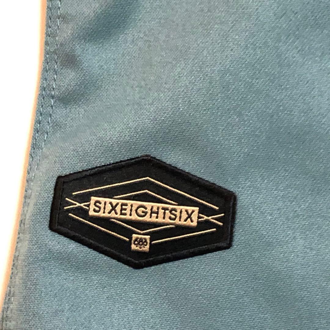 686 スノーボード　スキー　ビブパンツM Gore-Tex ak Rtg 並