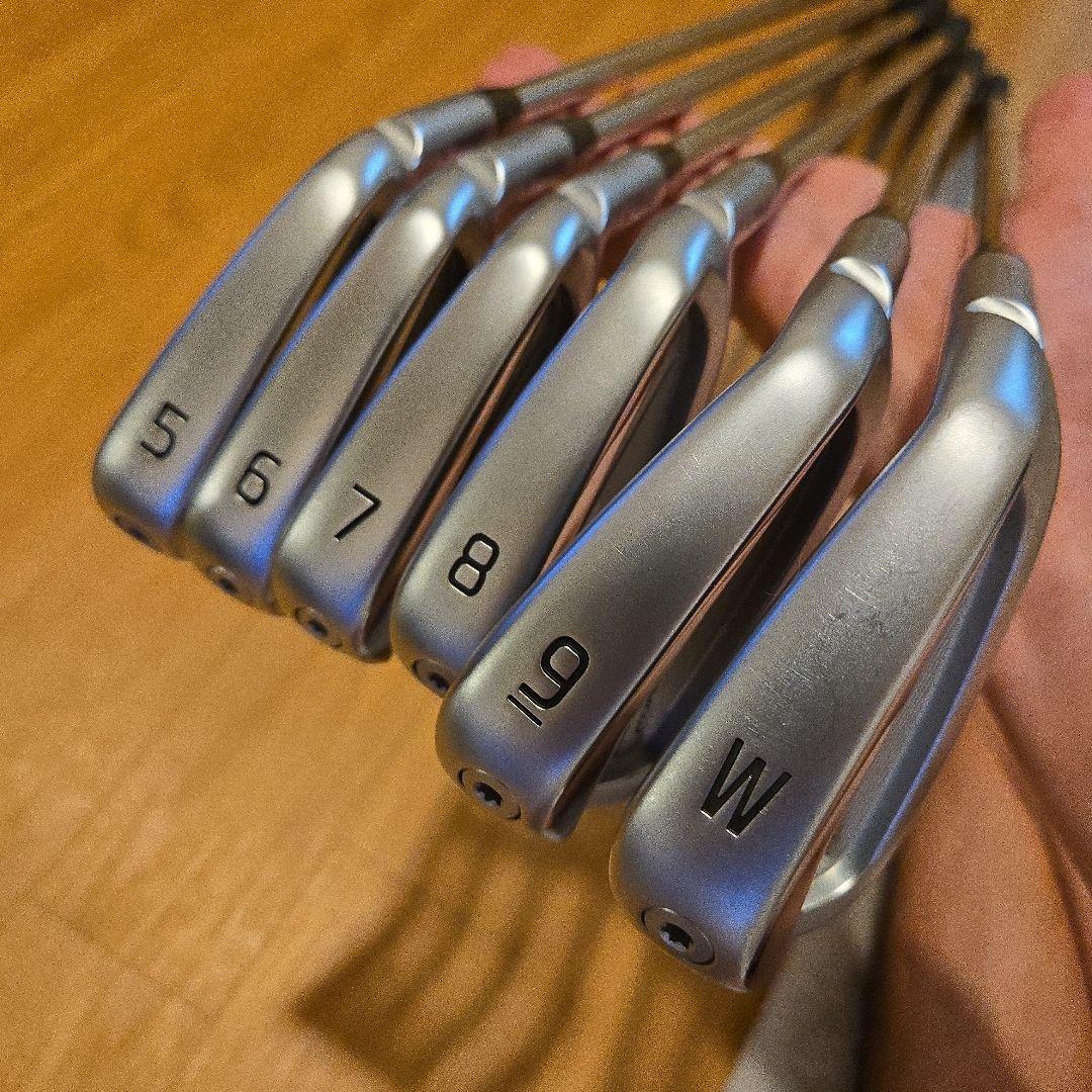 PING ブループリントSアイアンセット 5, 6, 7, 8, 9, W