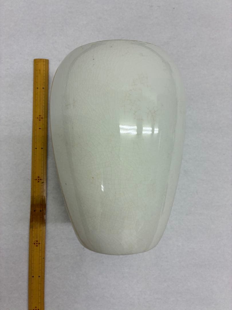 円筒形陶器花瓶　花器