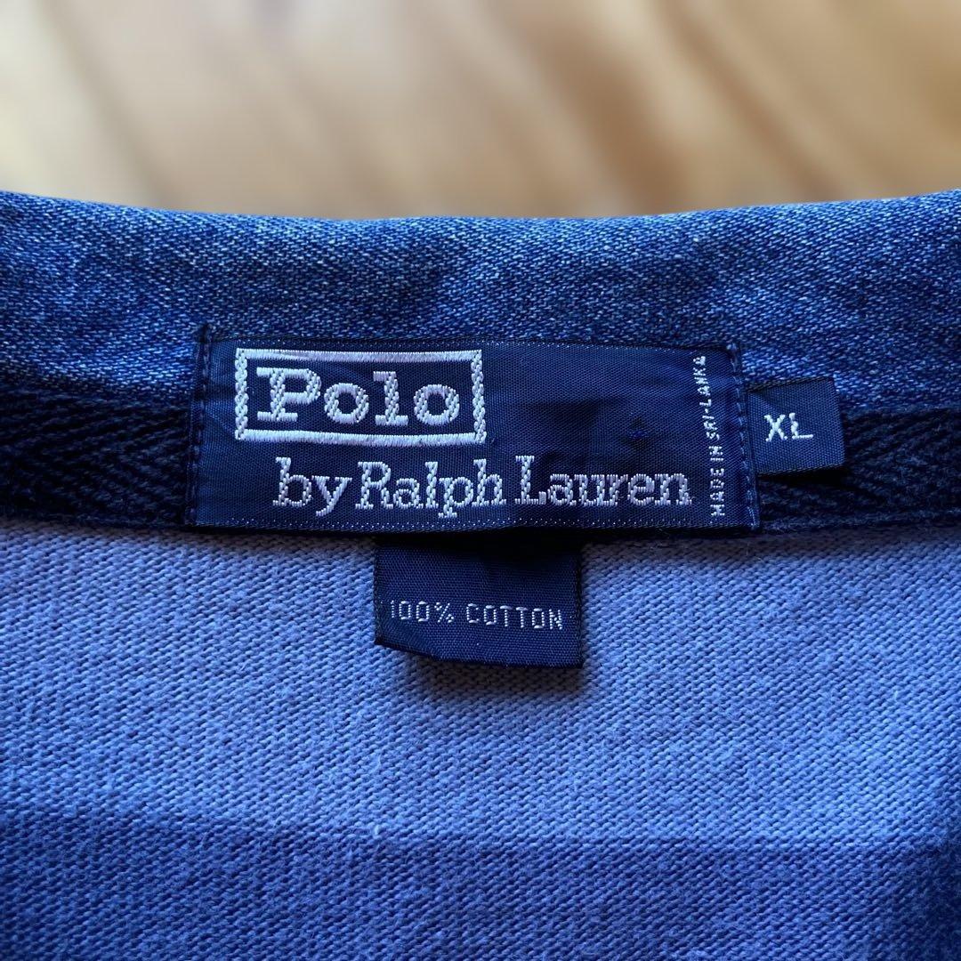 Polo by Ralph Lauren ストライプポロシャツ XL