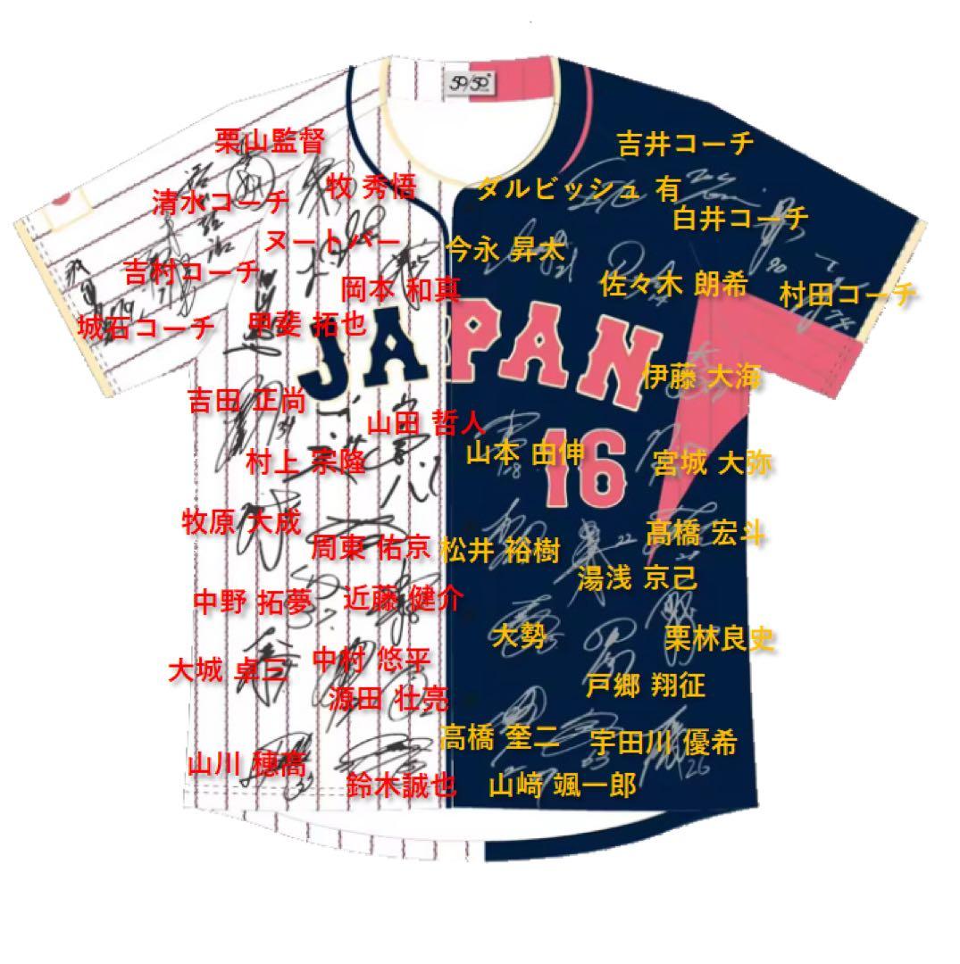 き*ん様 非売品 大谷翔平 WBC 2023 MVP 日本代表 サインプリントユ
