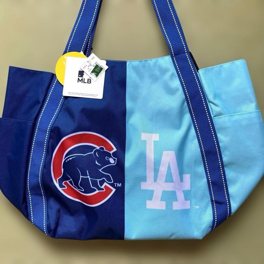 MLB 東京シリーズ ドジャース×カブス バルーントートバッグ　ポーチ