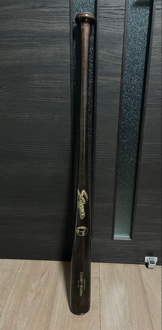ソフトバンクホークス　中谷将大 #13　バット NPBマーク 支給品　実使用