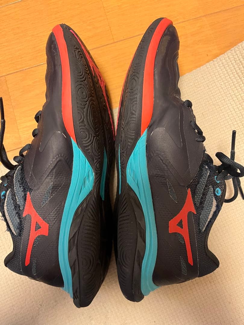 限定 ミズノ MIZUNO バドミントン シューズ ウェーブファング フィット