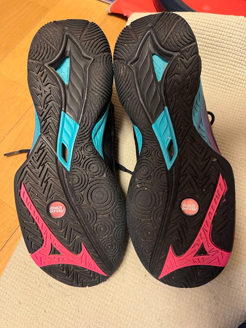 限定 ミズノ MIZUNO バドミントン シューズ ウェーブファング フィット