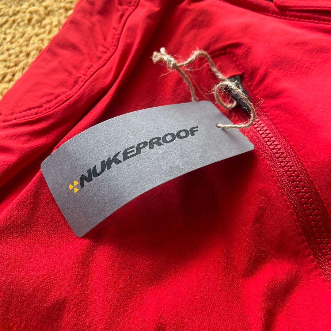 NUKEPROOF mtbサイクルパンツ レッド 新品
