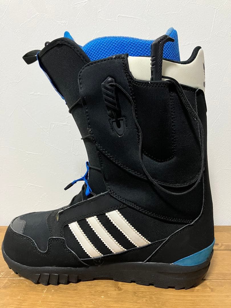 b*6様 美品 adidas スノーボードブーツ ZX500 27cm 黒/青