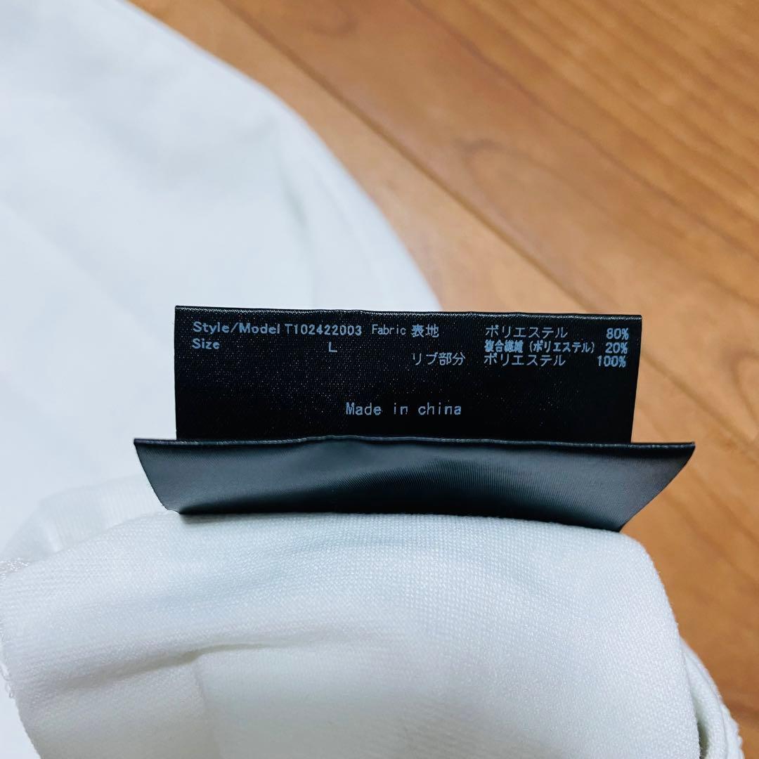 未使用　TFW49 FOURTEEN Tシャツ　L ゴルフ　ホワイト