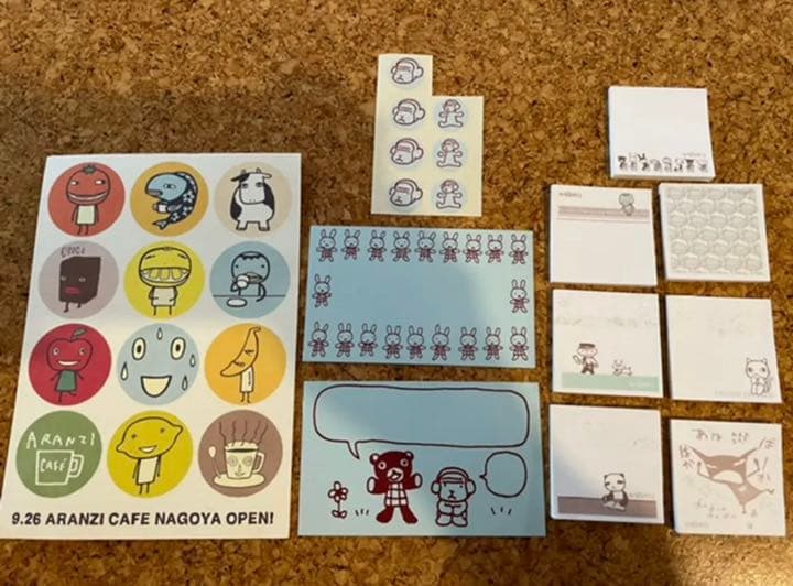 【貴重／非売品あり】アランジアロンゾのポーチと文具セット
