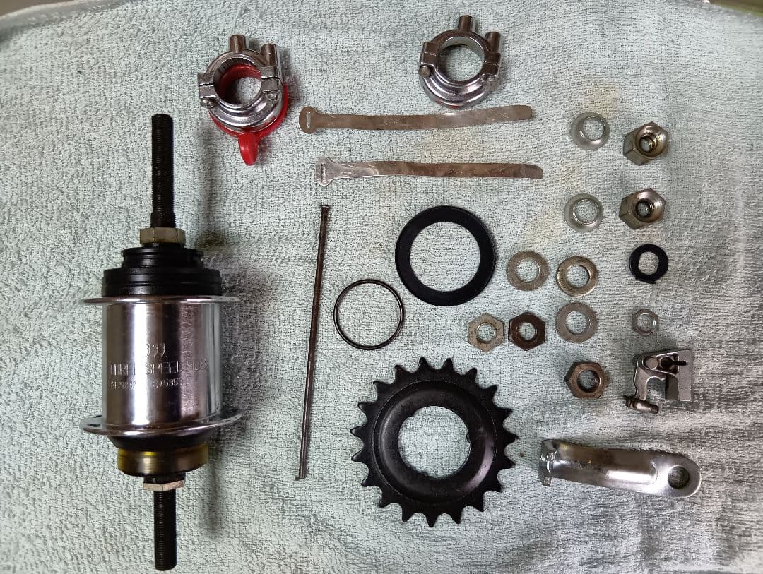 SHIMANO　3スピードハブ　333　ビンテージ