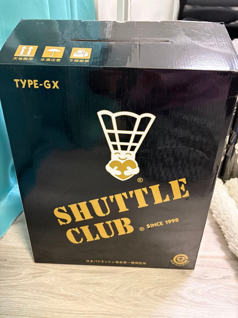 【ジャンク】SHUTTLE CLUB バドミントンシャトル 120球【ボロ】A
