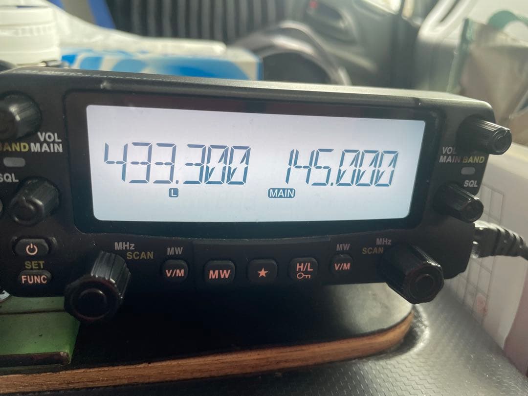 ALINCO DR-735 50w VHF/UHFトランシーバーセット