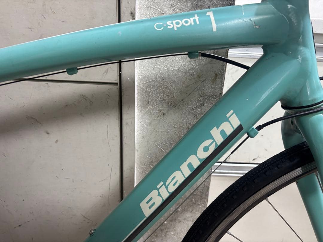 福本寛幸 Bianchi C Sport 1 改クロスバイク ミント