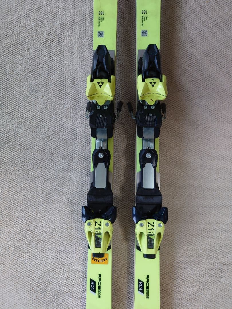 Fischer RC4 スキー板 183cm
