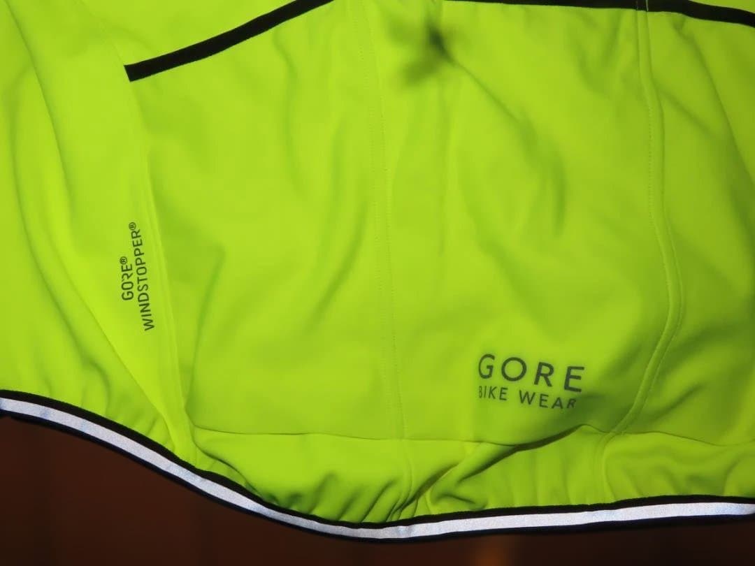 GORE BIKE WEAR サイクルジャケット XL 蛍光イエロー